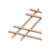 Descanso Para Panelas e Travessas Aço Rose Gold - Ela Decora